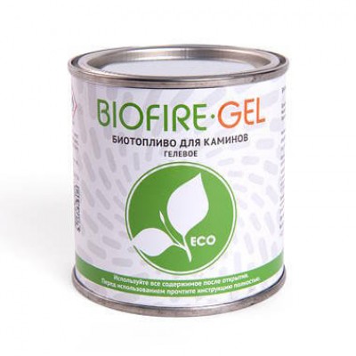 Биотопливо гелевое для биокаминов, фондю и мармитов Biofire Gel