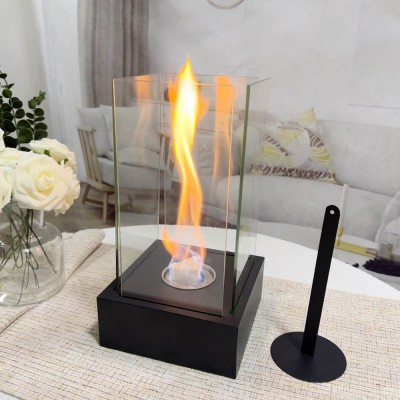 Настольный биокамин Dion black